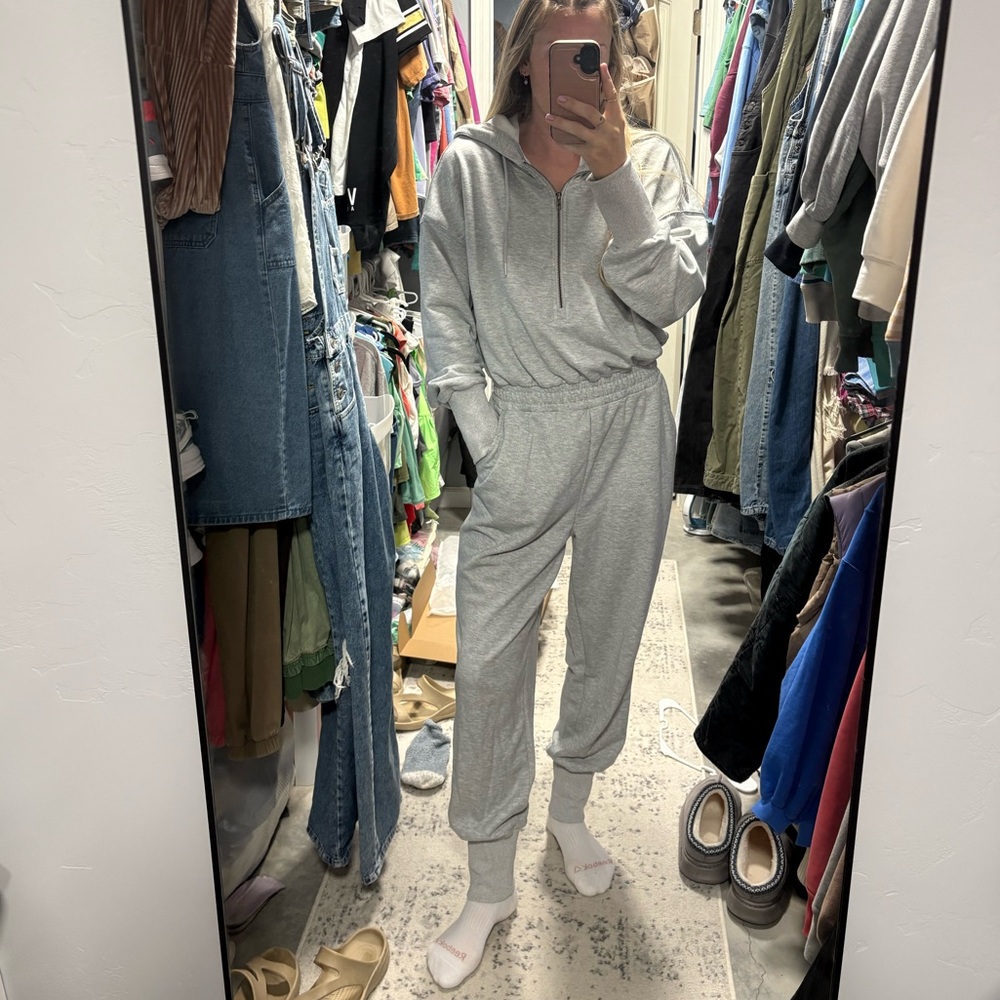 Free People “Look Alike” Training Day Jumpsuit